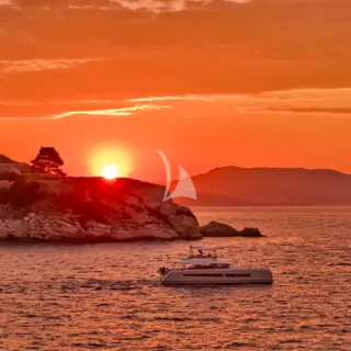 Sunset on Ariva