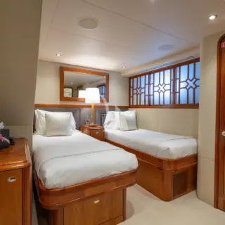 Twin Stateroom #2 - AVALINA 130' Westport 2003/2023