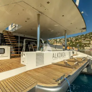 ALKIMIA - Aft Deck