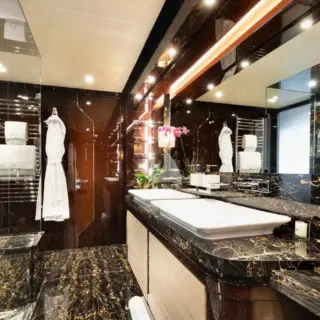 NEXUS - Master Stateroom ensuite bathroom
