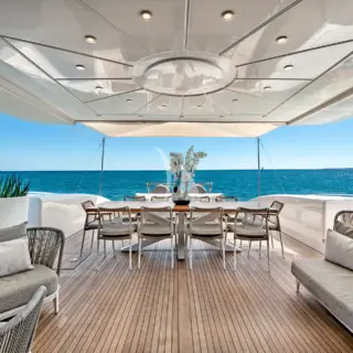 MRS GREY - aft deck