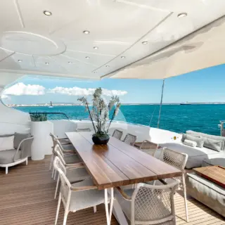 MRS GREY - aft deck