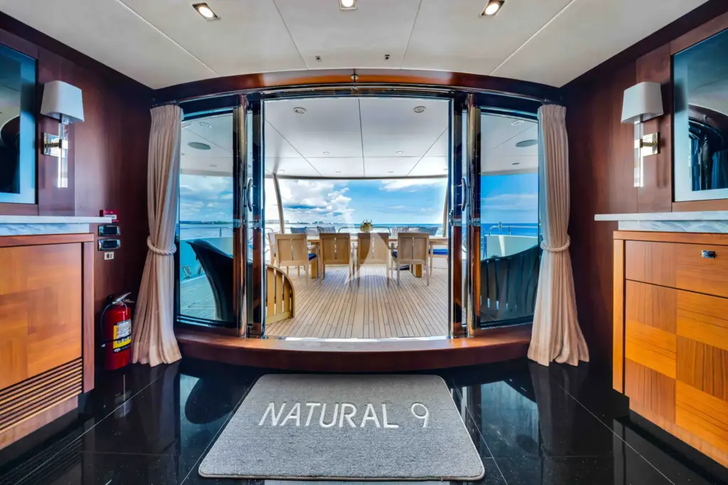 NATURAL 9 - Main Salon - view aft