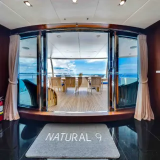 NATURAL 9 - Main Salon - view aft