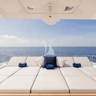 ROYALE X - Top deck lounge area 