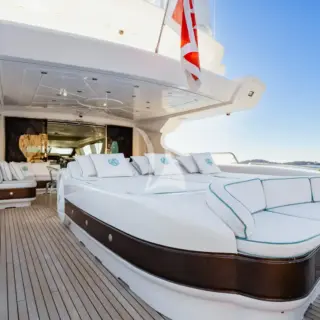 BLUE AZUR - aft deck