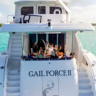 GAIL FORCE II - Aft Deck 