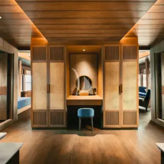 BHAVANA - Master cabin wardrobe