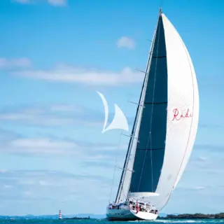 RADIANCE under Full Sail