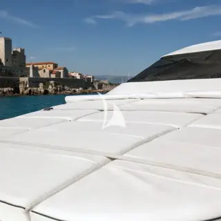 front sunbathing