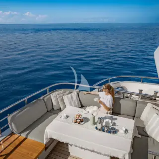 PLANET NINE - Main Deck Aft Seating Nook