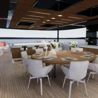 LULUS - Sun deck dining