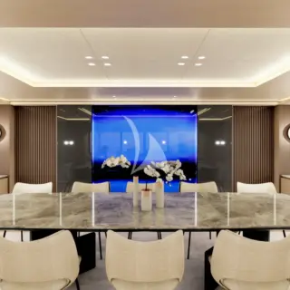 LULUS - Main salon dining table 