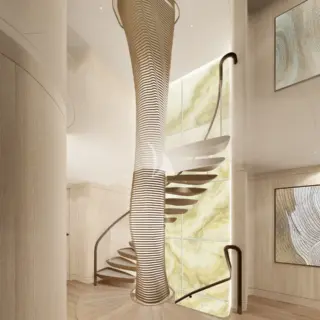 QU2 - Main Deck Lobby and Staircase