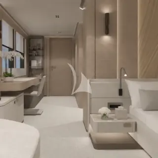 Emerald master cabin 