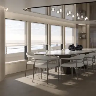 Emerald formal dinning area main deck 
