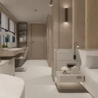Emerald master cabin 