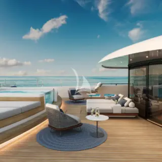 ROSE D'OR - Owner's Deck-  Aft 