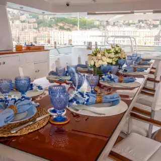 JUBILEE - Sun deck dining