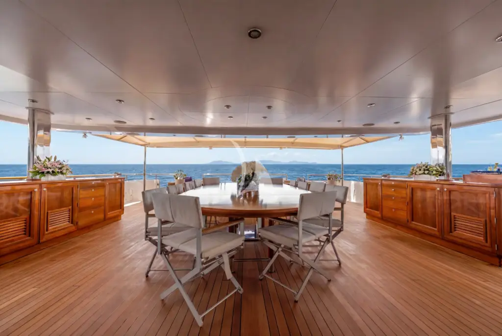 JUBILEE - Aft deck