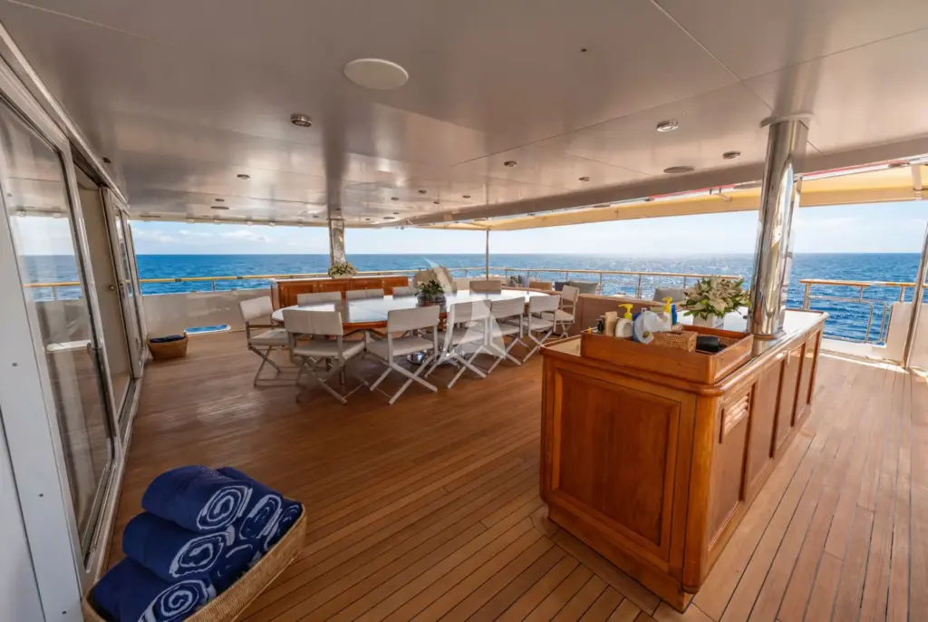 JUBILEE - Aft deck