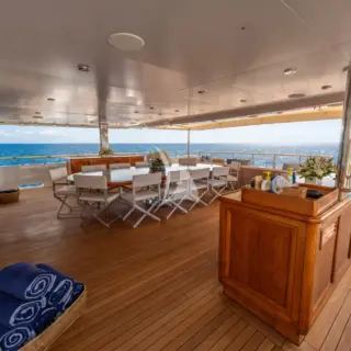 JUBILEE - Aft deck