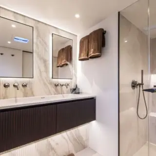 A-PLAN Master cabin ensuite bathroom