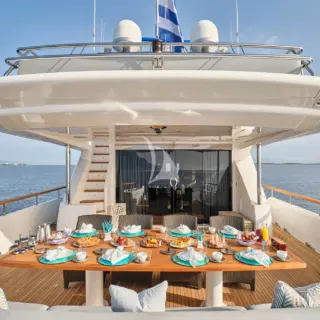 Main deck aft dining