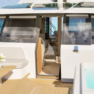 ELLY II - Artist renderings  Fore deck