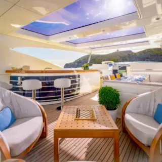 ARION - Flybridge - Lounge & Games Table