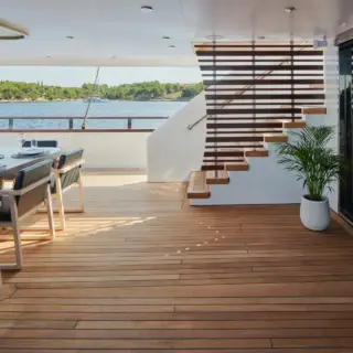ANIMA MARIS - Aft deck