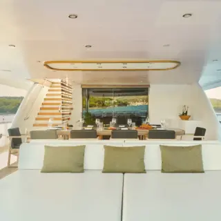 ANIMA MARIS - Lounge - Aft deck