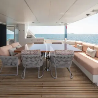Louder - Aft deck dining