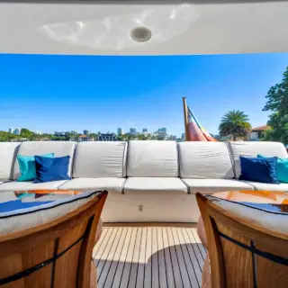 SEASCAPE V - Aft Deck Lounge Seating