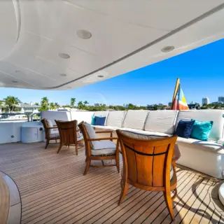 SEASCAPE V - Aft Deck Lounge
