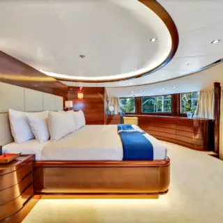 SEASCAPE V - Full Beam Primary King Stateroom on the Main Deck
