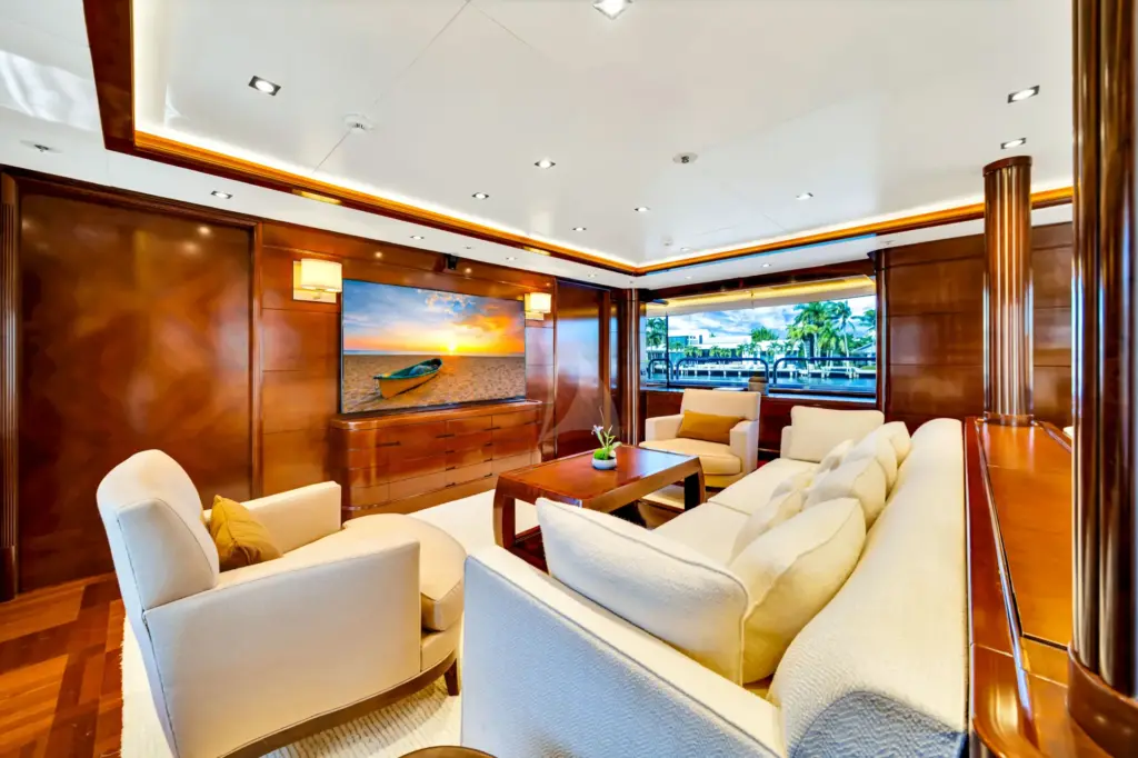SEASCAPE V - Main Salon Seating Area 1