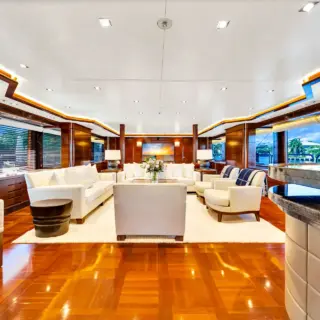 SEASCAPE V - Main Salon Looking Forward