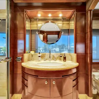 SEASCAPE V - Primary King Stateroom Ensuite His & Her (His with Stand-up Shower, Hers with Jacuzzi tub)