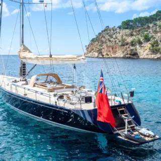 STELLA OF RORC - At anchor
