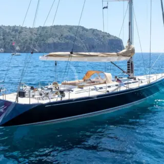 STELLA OF RORC - At Anchor
