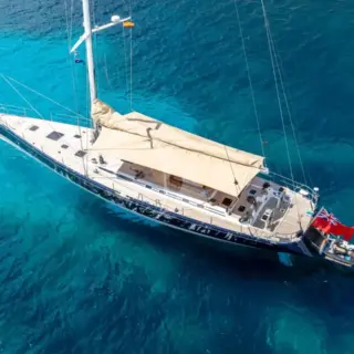 STELLA OF RORC - At Anchor