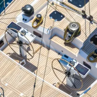 STELLA OF RORC - Aft deck