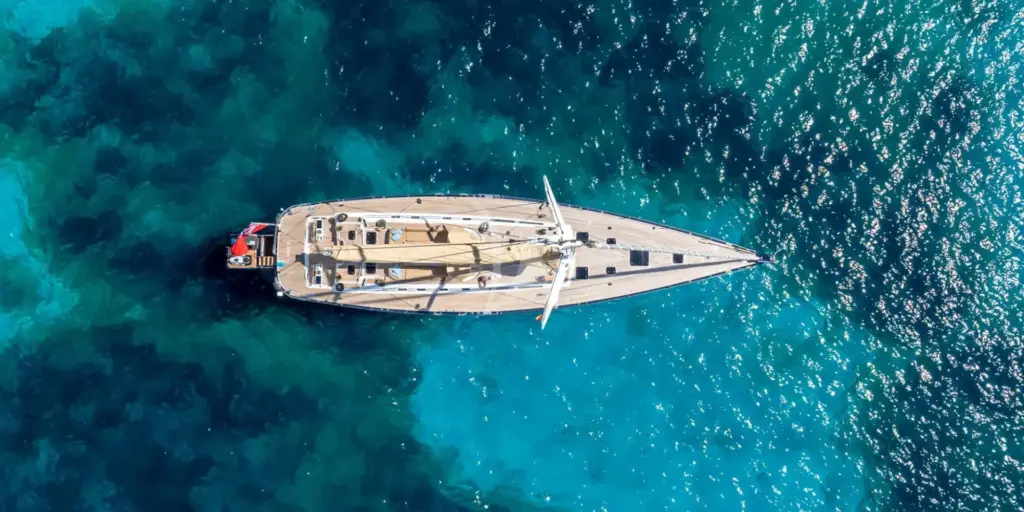 STELLA OF RORC - At anchor