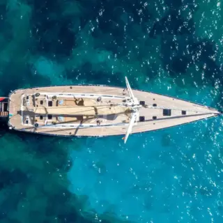 STELLA OF RORC - At anchor