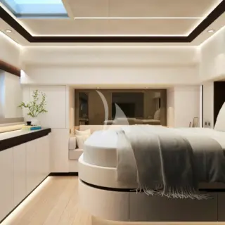 UNDER THE RADAR - Master cabin - Rendering