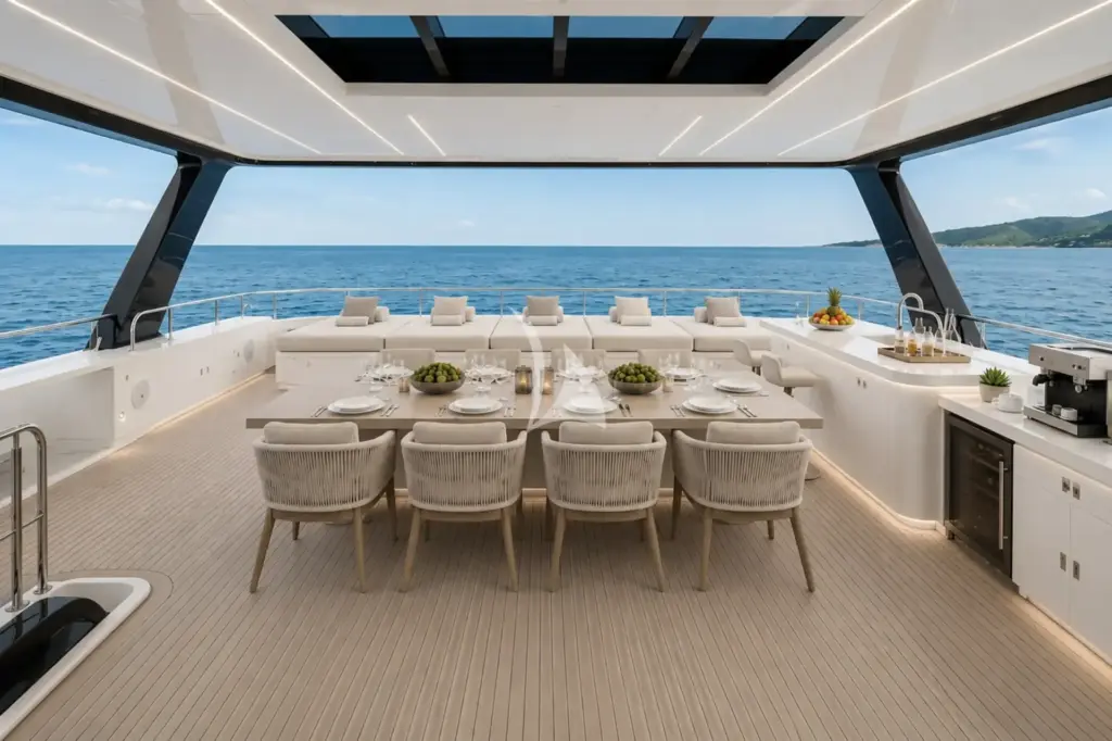 UNDER THE RADAR - Flybridge - Rendering