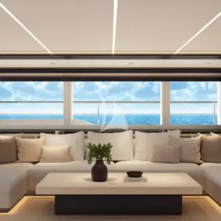 UNDER THE RADAR - Sitting area inside - Rendering