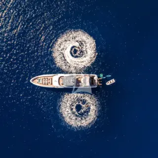 PAPER MOON - Aerial shot with jet ski's