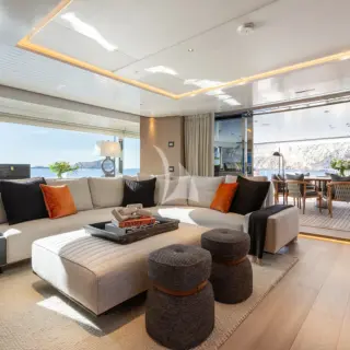 PAPER MOON - Indoor sky lounge opening to bridge deck dining